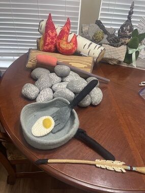 Crate&Barrel Campfire Play Set  Land of Nod plus extra !!